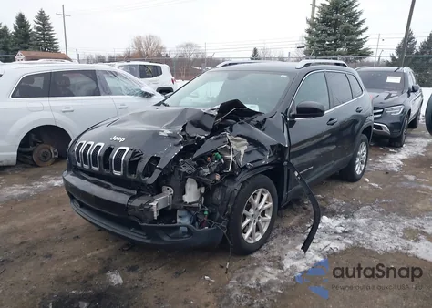 2014 Jeep Cherokee Latitude z USA, uszkodzony, nr VIN 1C4PJLCS6EW244993
